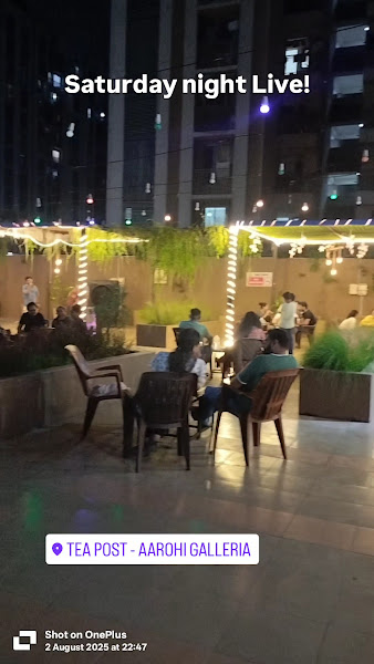 Tea Post - Aarohi Galleria, Best hangout space in South Bopal