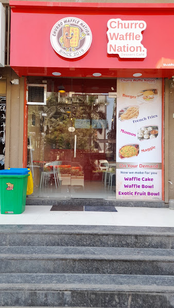 CHURRO WAFFLE NATION DESSERT CAFE | Best Dessert Cafe in Ahmedabad