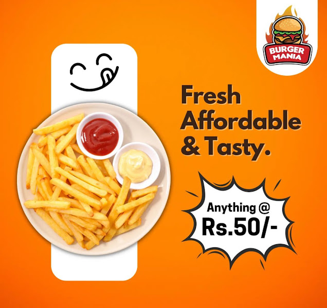 Burger mania vijay cross road