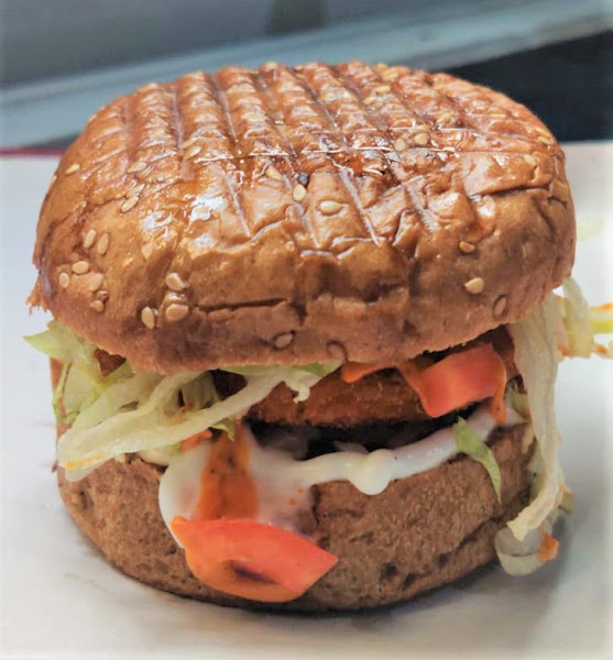 A Marron Burger