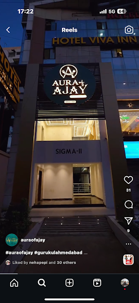 Aura Of Ajay Intercontinental Restaurant & Banquet | Best Veg Restaurant in Ahmedabad | Banquet Hall