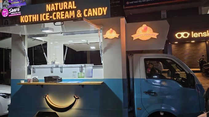 Happy Scoops Natural kothi ice cream and Candy