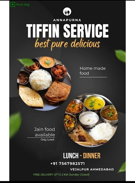 Annapurna Meals (Tiffin service)