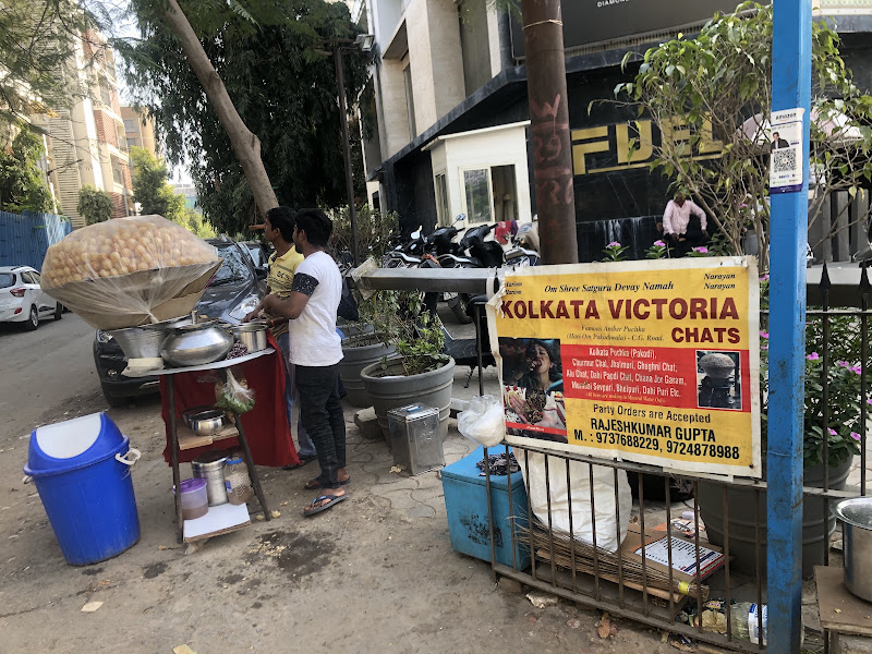 Kolkata Victoria Chats (phuchka jhalmudi)