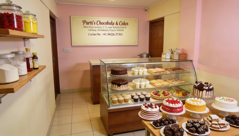 Purti's Chocobake & Cakes (Home Made)