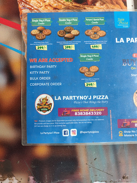 La Partyno'J Pizza